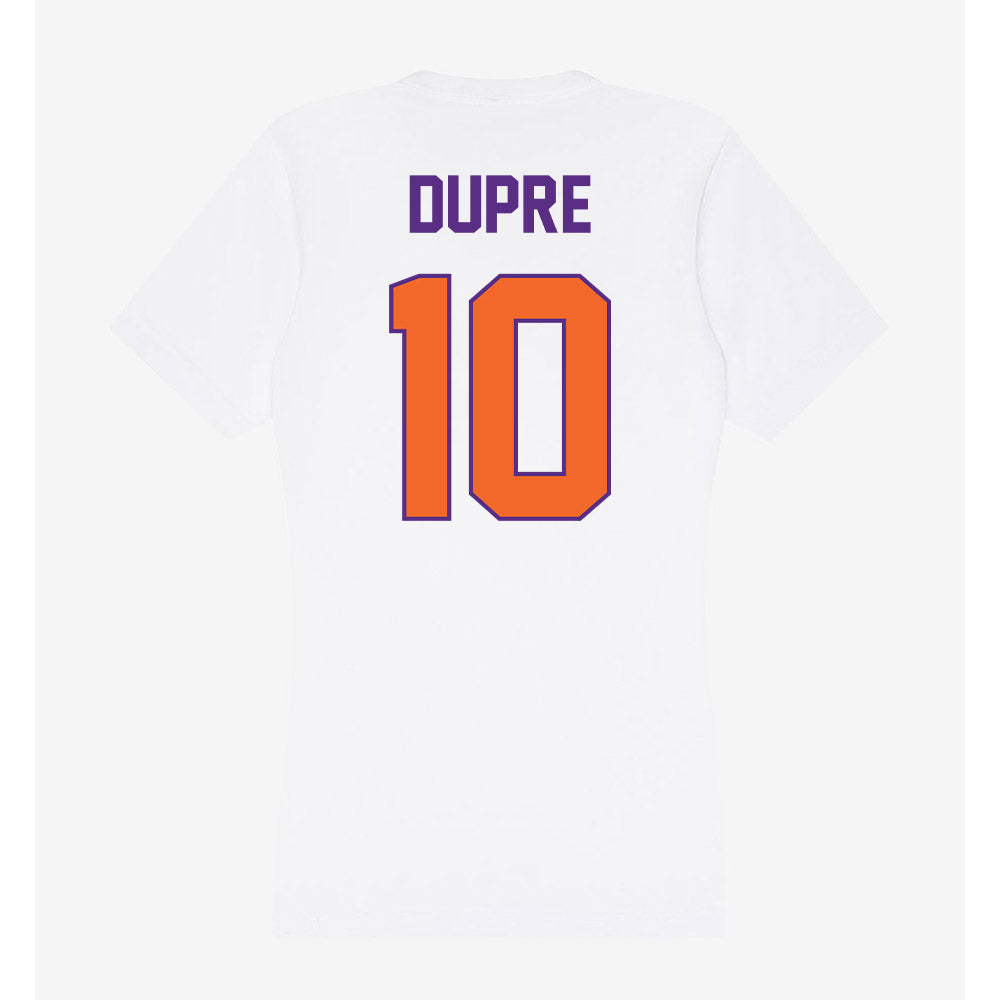 Clemson - NCAA Women's Soccer : Sierra Dupre - Women's V-Neck T-Shirt-1