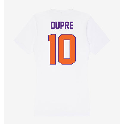 Clemson - NCAA Women's Soccer : Sierra Dupre - Women's V-Neck T-Shirt-1