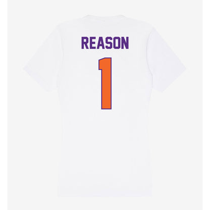 Clemson - NCAA Women's Soccer : Nona Reason - Women's V-Neck T-Shirt-1