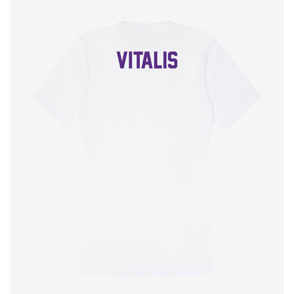 Clemson - NCAA Men's Track & Field : Khailan Vitalis - Women's V-Neck T-Shirt-1