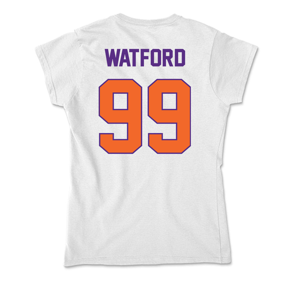 Clemson - NCAA Football : Ari Watford - Soft Style Women’s T-Shirt-1