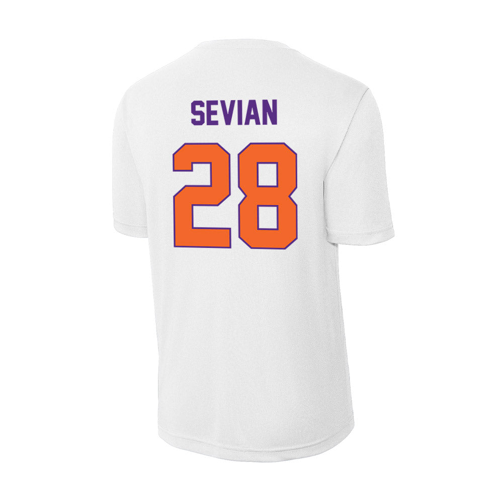 Clemson - NCAA Men's Soccer : Xander Sevian - Activewear T-Shirt-1