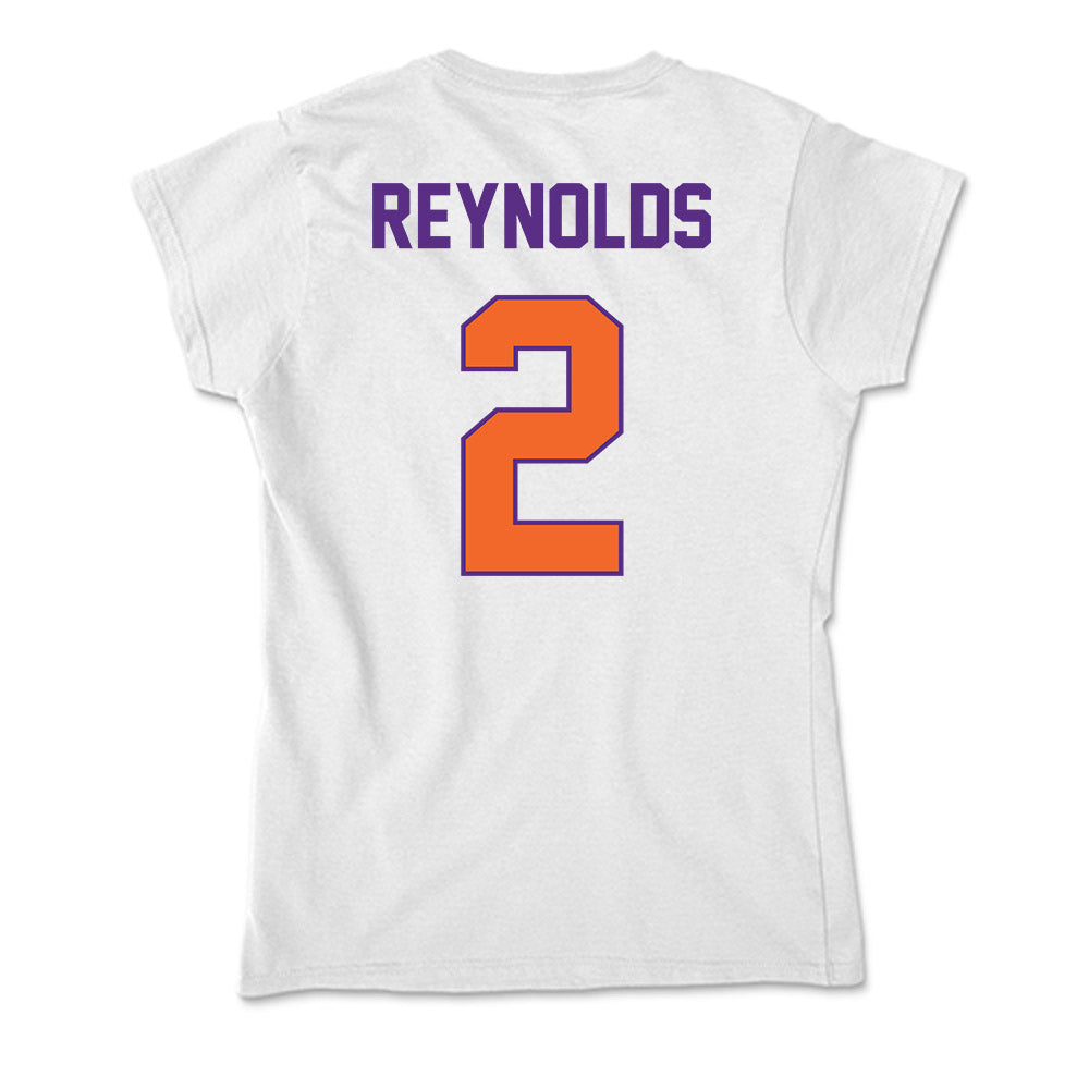 Clemson - NCAA Football : Tait Reynolds - Soft Style Women’s T-Shirt-1