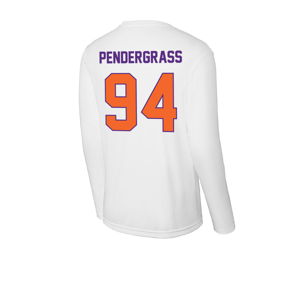 Clemson - NCAA Football : Chapman Pendergrass - Activewear Long Sleeve T-Shirt-1