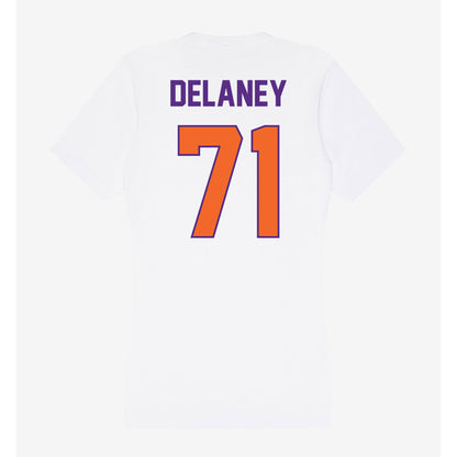 Clemson - NCAA Football : Leo Delaney - Women's V-Neck T-Shirt-1