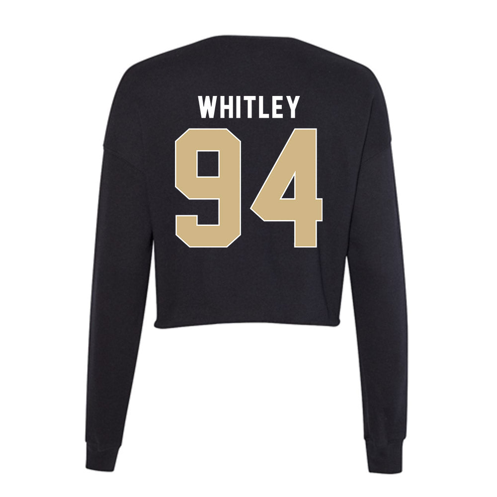 FSU - NCAA Football : Franklin Whitley - Women's Cropped Crew Fleece-1