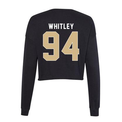 FSU - NCAA Football : Franklin Whitley - Women's Cropped Crew Fleece-1