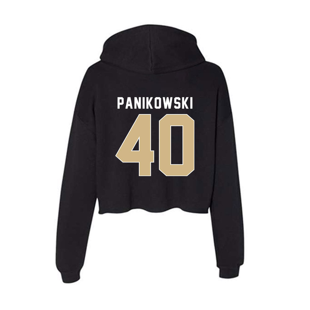 FSU - NCAA Football : Gabe Panikowski - Women's Crop Fleece Hoodie-1