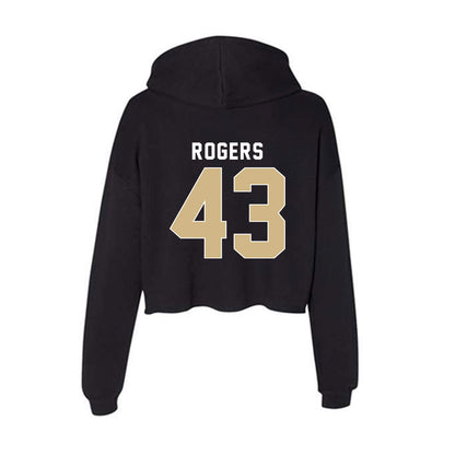 FSU - NCAA Football : Trent Rogers - Women's Crop Fleece Hoodie-1