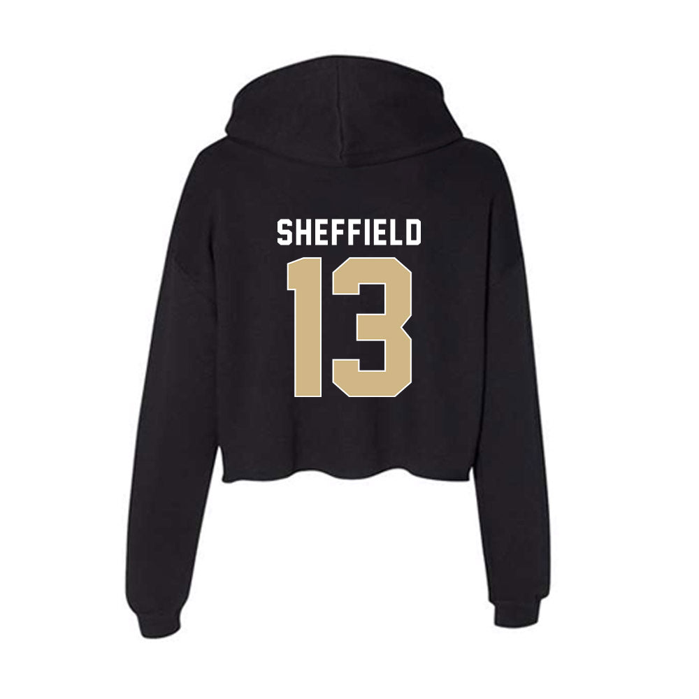 FSU - NCAA Baseball : Noah Sheffield - Women's Crop Fleece Hoodie-1