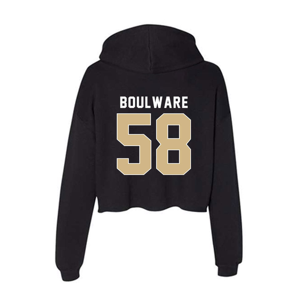 FSU - NCAA Beach Volleyball : Jordan Boulware - Women's Crop Fleece Hoodie-1