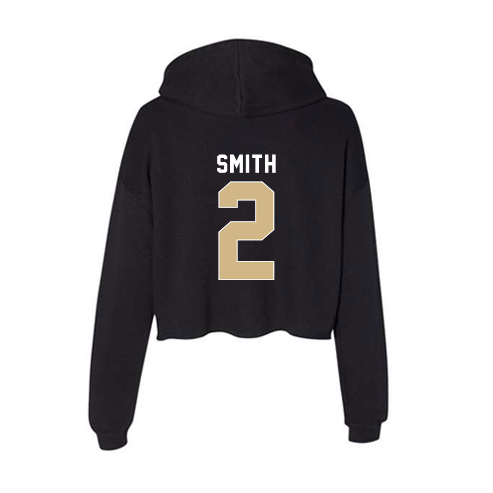 FSU - NCAA Women's Lacrosse : Ruby Smith - Women's Crop Fleece Hoodie-1
