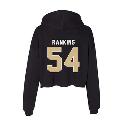 FSU - NCAA Football : Earnest Rankins - Women's Crop Fleece Hooded Sweatshirt-1