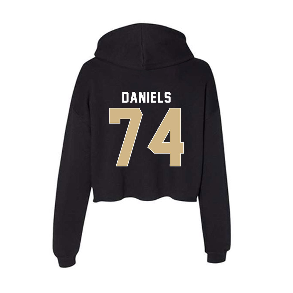 FSU - NCAA Football : Jonathan Daniels - Women's Crop Fleece Hoodie-1