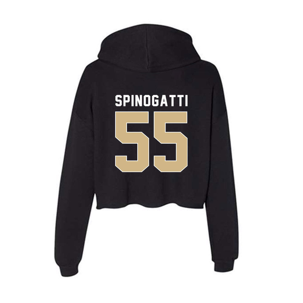 FSU - NCAA Softball : Danika Spinogatti - Women's Crop Fleece Hoodie-1