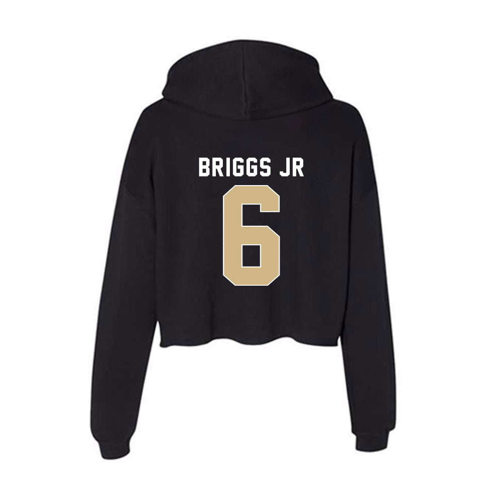 FSU - NCAA Football : Dennis Briggs Jr - Women's Crop Fleece Hoodie-1