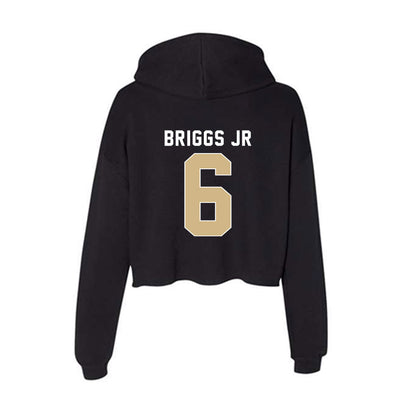FSU - NCAA Football : Dennis Briggs Jr - Women's Crop Fleece Hoodie-1