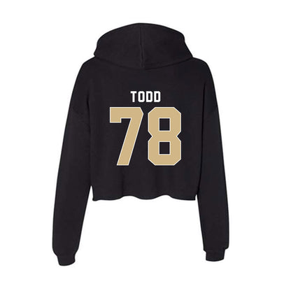 FSU - NCAA Football : Jayden Todd - Women's Crop Fleece Hoodie-1