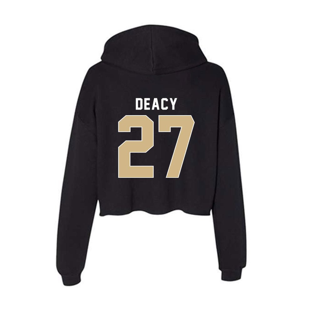 FSU - NCAA Women's Lacrosse : Alyssa Deacy - Women's Crop Fleece Hoodie-1
