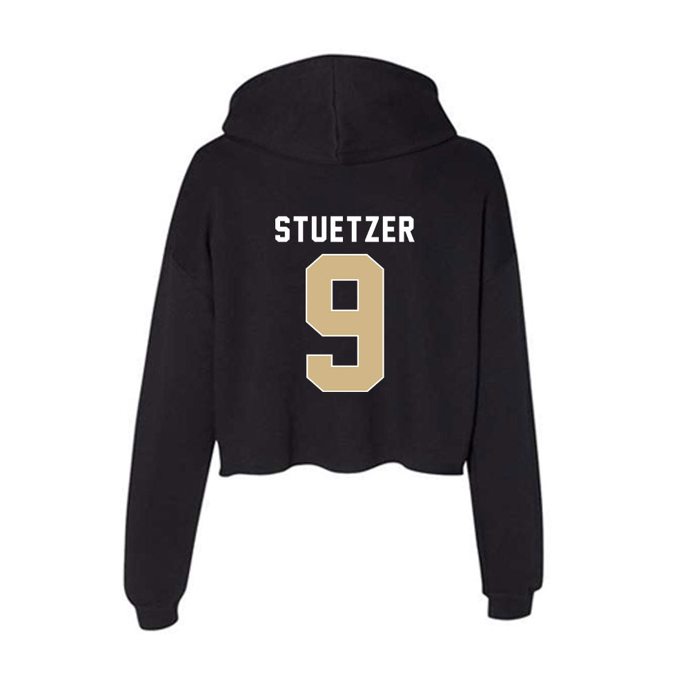 FSU - NCAA Baseball : John Stuetzer - Women's Crop Fleece Hoodie-1