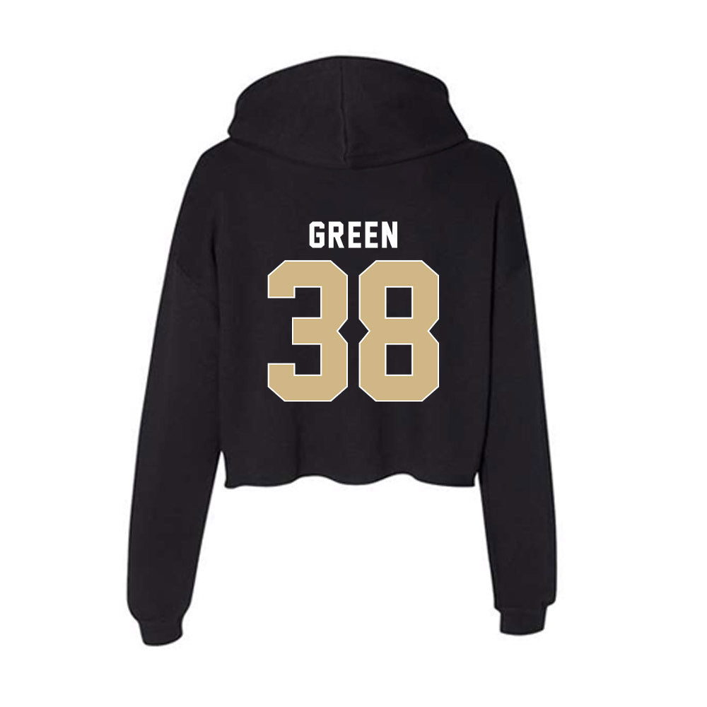 FSU - NCAA Football : Daylen Green - Women's Crop Fleece Hoodie-1