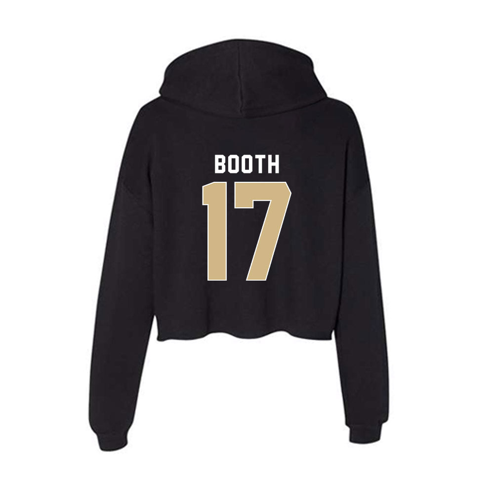 FSU - NCAA Women's Lacrosse : Hadley Booth - Women's Crop Fleece Hoodie-1