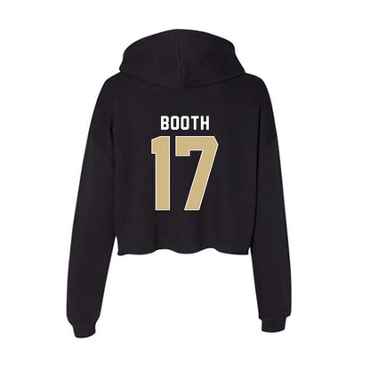 FSU - NCAA Women's Lacrosse : Hadley Booth - Women's Crop Fleece Hoodie-1