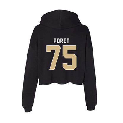 FSU - NCAA Football : Sean Poret - Women's Crop Fleece Hoodie-1