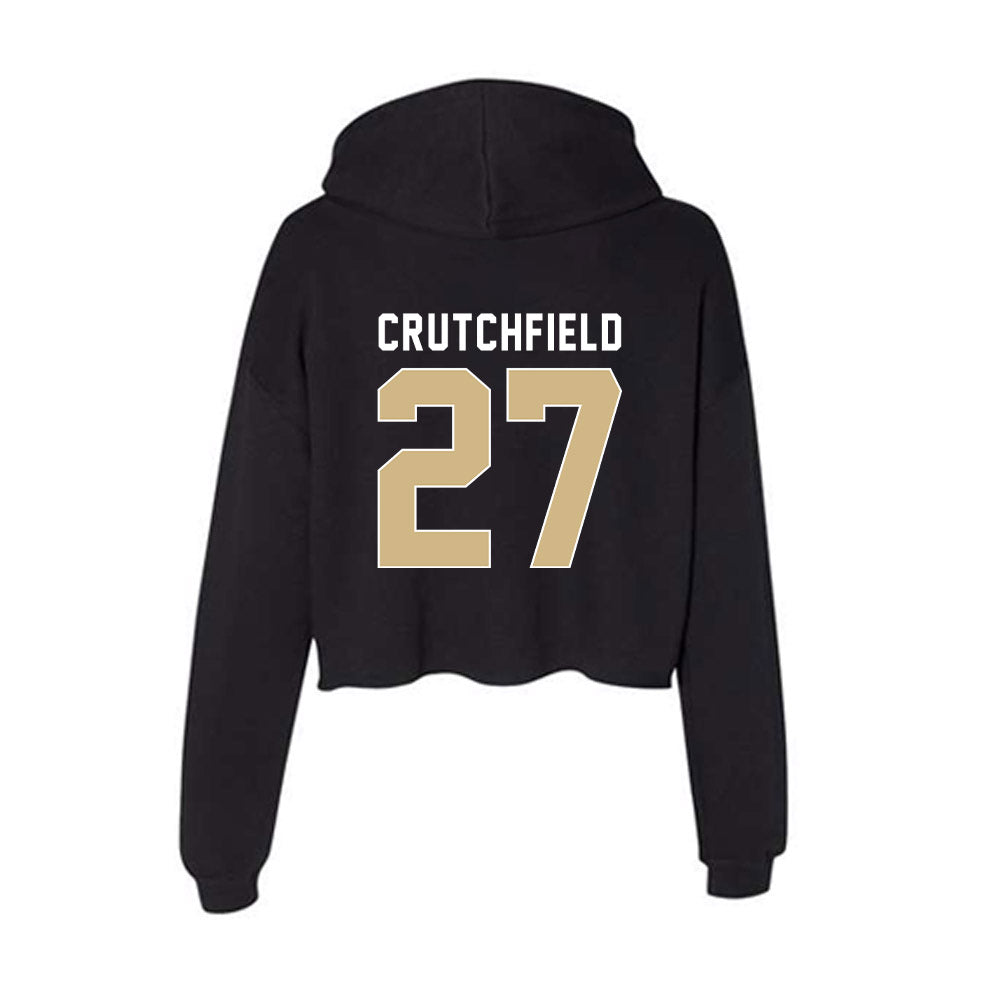 FSU - NCAA Football : Jordan Crutchfield - Women's Crop Fleece Hoodie-1
