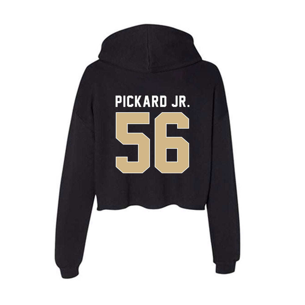 FSU - NCAA Football : Steven Pickard Jr. - Women's Crop Fleece Hoodie-1