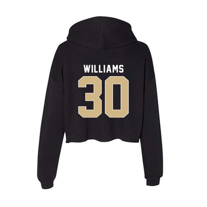 FSU - NCAA Football : Izayia Williams - Women's Crop Fleece Hoodie-1