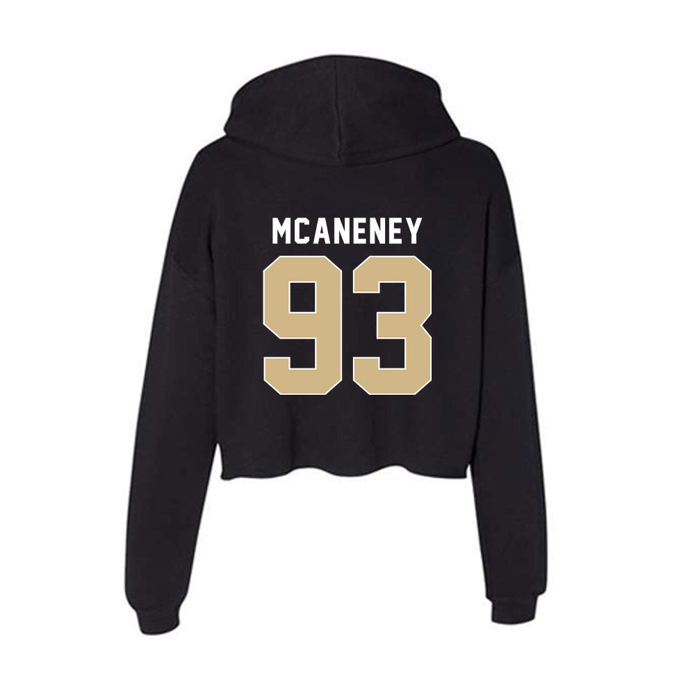 FSU - NCAA Football : Conor McAneney - Women's Crop Fleece Hoodie-1