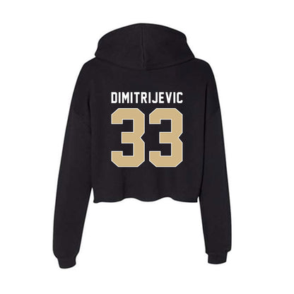 FSU - NCAA Softball : Bella Dimitrijevic - Women's Crop Fleece Hoodie-1