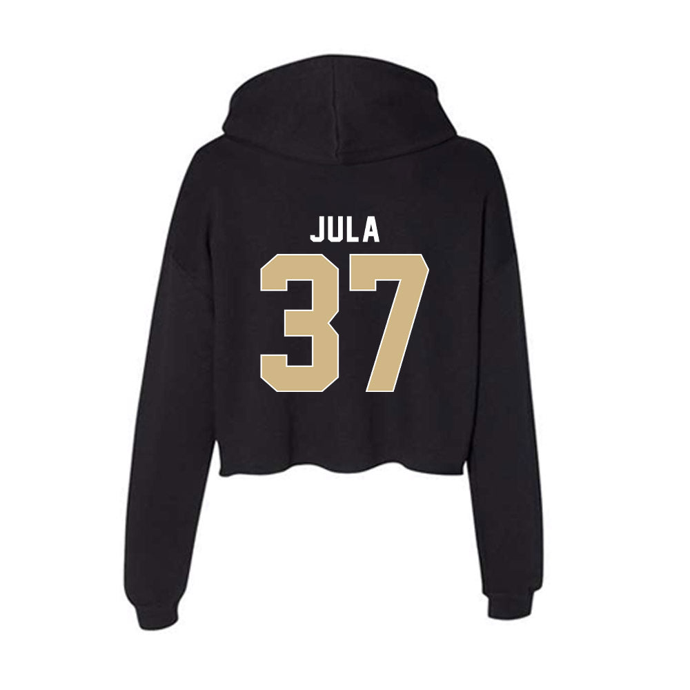FSU - NCAA Football : Carter Jula - Women's Crop Fleece Hoodie-1