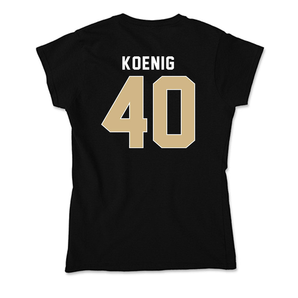 FSU - NCAA Beach Volleyball : Audrey Koenig - Soft Style Women’s T-Shirt-1
