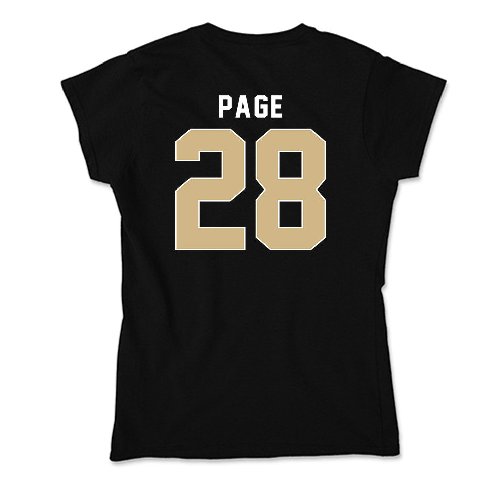 FSU - NCAA Women's Soccer : Olivia Page - Soft Style Women’s T-Shirt-1