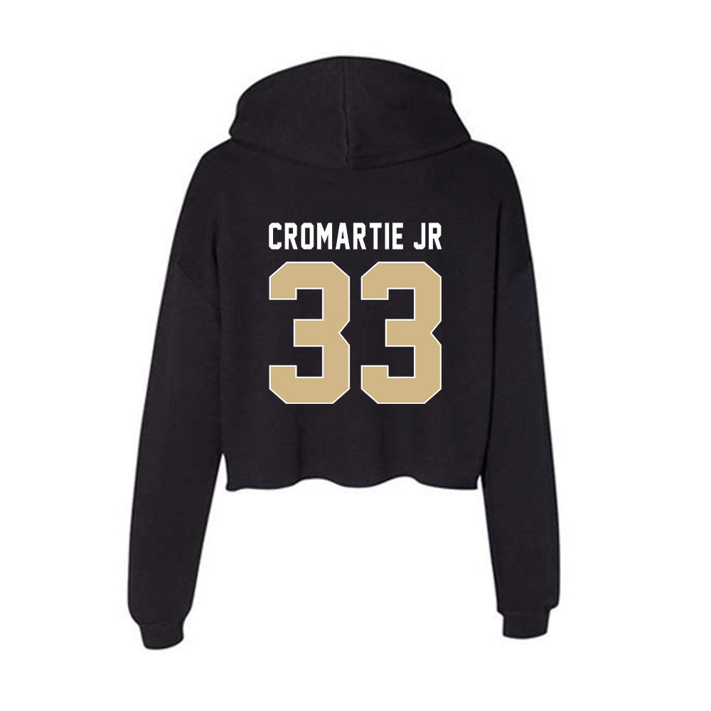 FSU - NCAA Football : Antonio Cromartie Jr - Women's Crop Fleece Hoodie-1