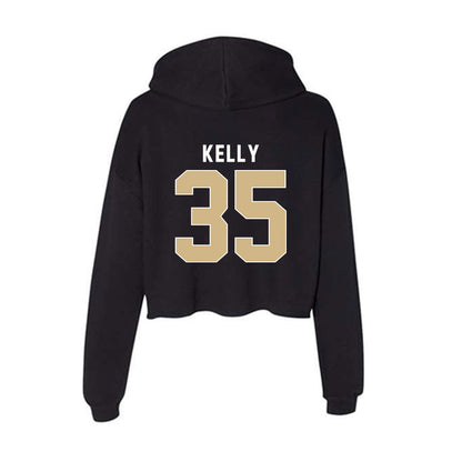 FSU - NCAA Women's Lacrosse : Caroline Kelly - Women's Crop Fleece Hoodie-1