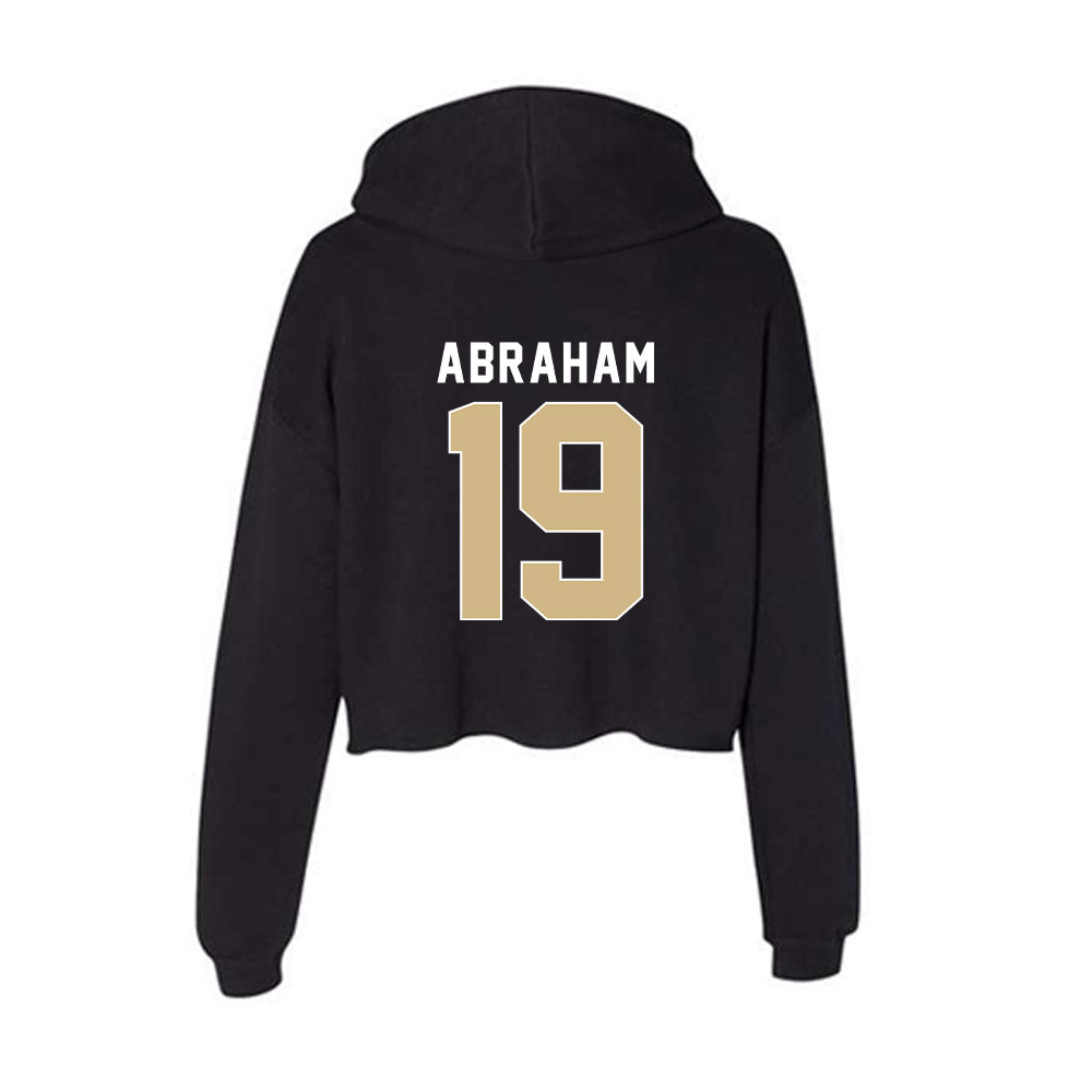 FSU - NCAA Baseball : John Abraham - Women's Crop Fleece Hoodie-1