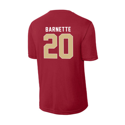 FSU - NCAA Women's Lacrosse : Emily Barnette - Activewear T-Shirt-1