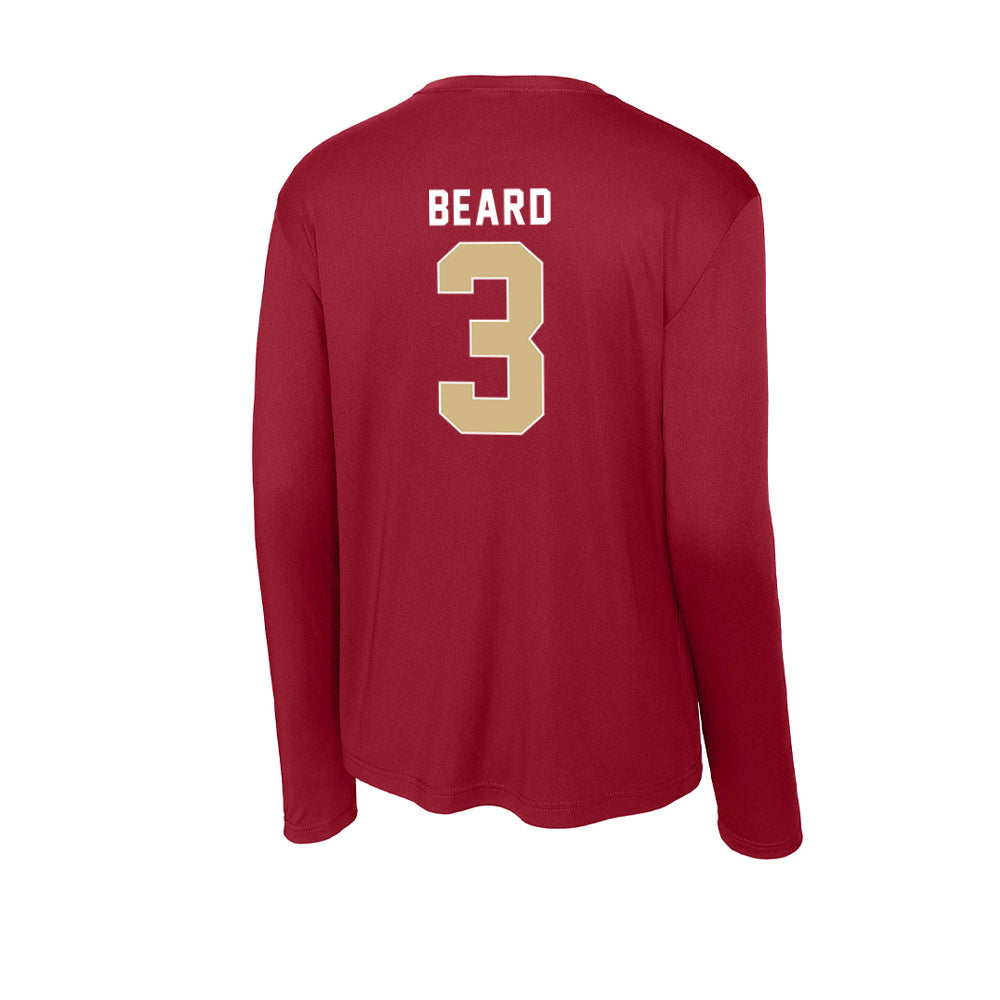 FSU - NCAA Baseball : Trey Beard - Activewear Long Sleeve T-Shirt-1