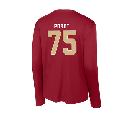 FSU - NCAA Football : Sean Poret - Activewear Long Sleeve T-Shirt-1