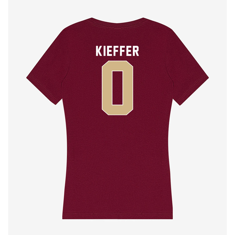 FSU - NCAA Women's Volleyball : Callie Kieffer - Women's V-Neck T-Shirt-1