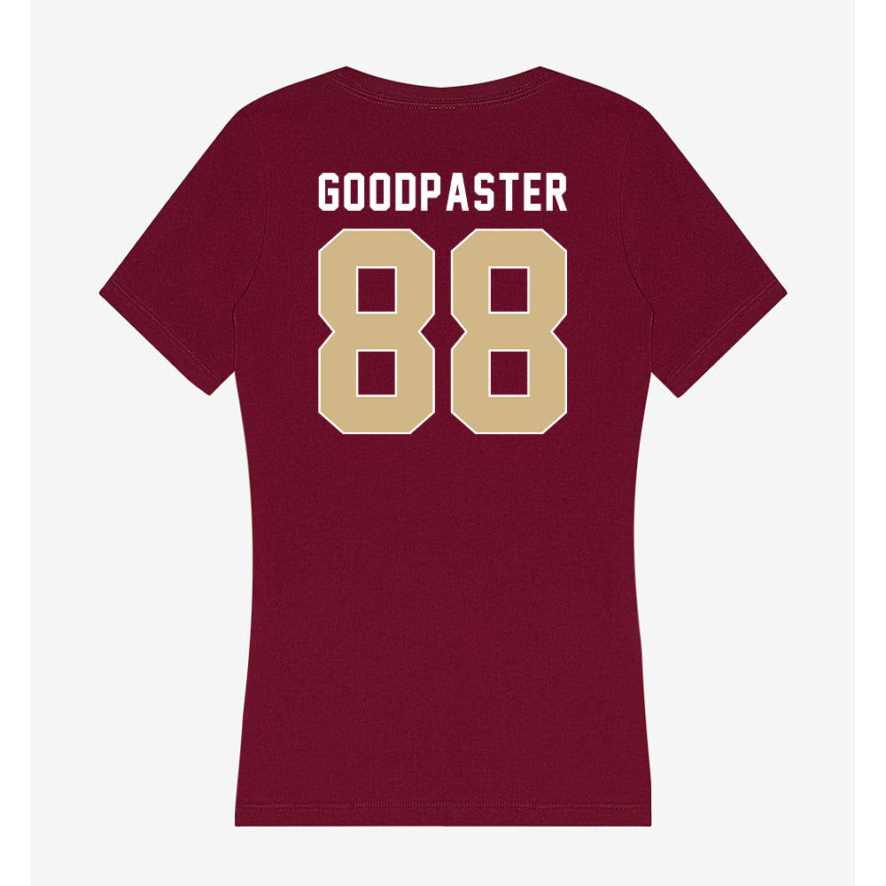 FSU - NCAA Softball : Kaylee Goodpaster - Women's V-Neck T-Shirt-1