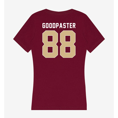 FSU - NCAA Softball : Kaylee Goodpaster - Women's V-Neck T-Shirt-1