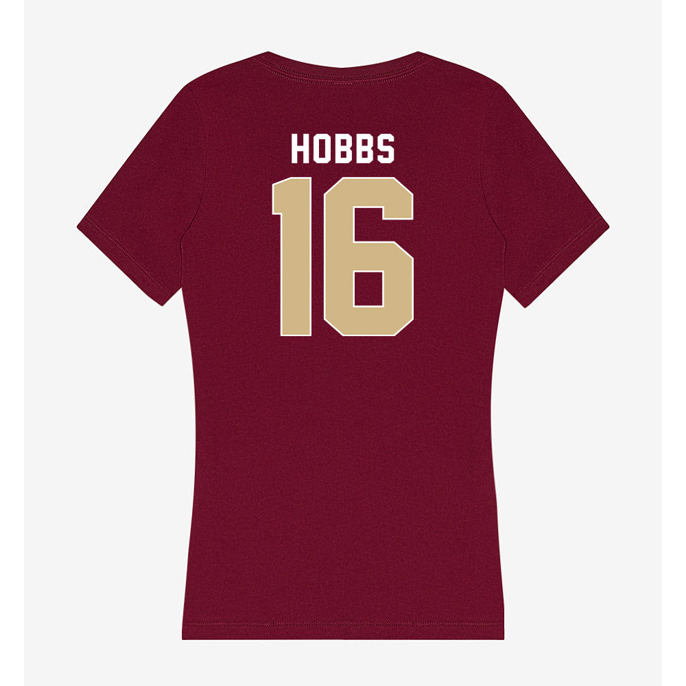 FSU - NCAA Football : Karson Hobbs - Women's V-Neck T-Shirt-1