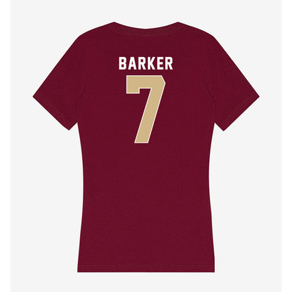 FSU - NCAA Football : Ashlynd Barker - Women's V-Neck T-Shirt-1