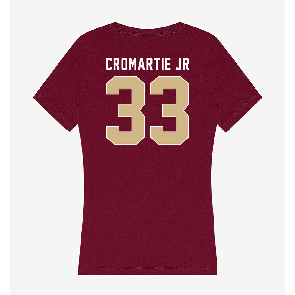 FSU - NCAA Football : Antonio Cromartie Jr - Women's V-Neck T-Shirt-1
