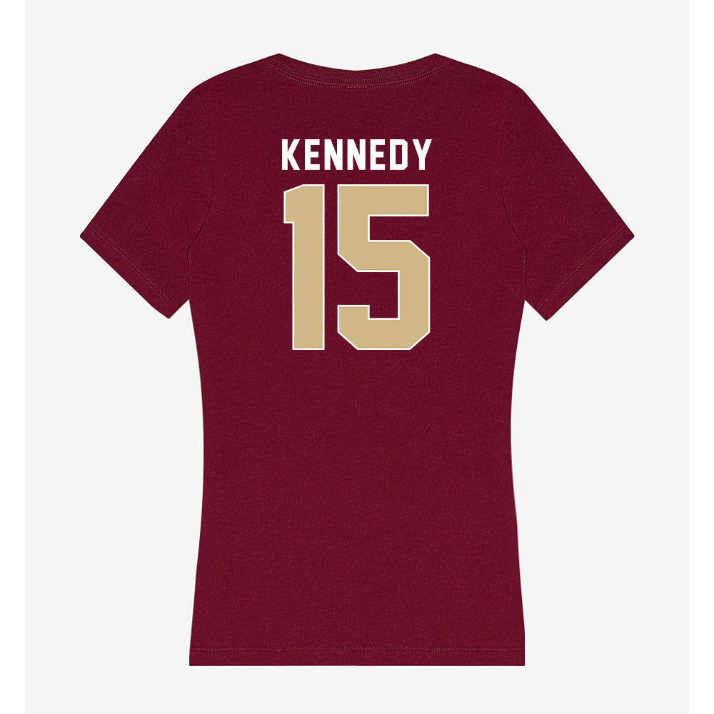 FSU - NCAA Football : Rylan Kennedy - Women's V-Neck T-Shirt-1