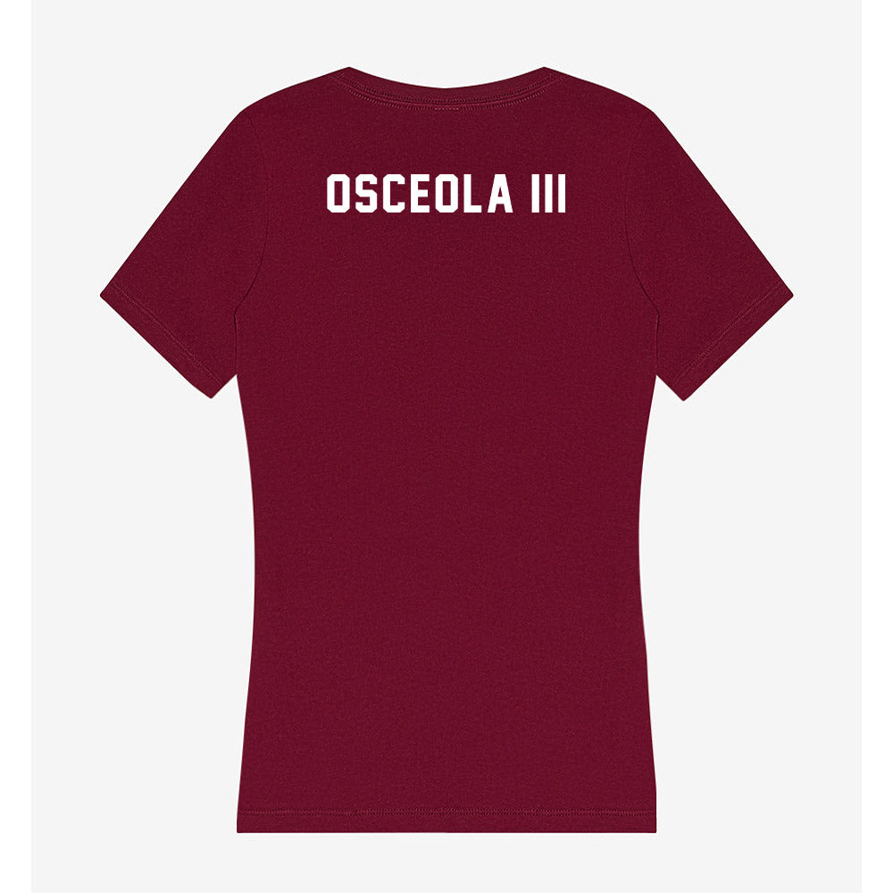 FSU - NCAA Baseball : OB Osceola III - Women's V-Neck T-Shirt-1